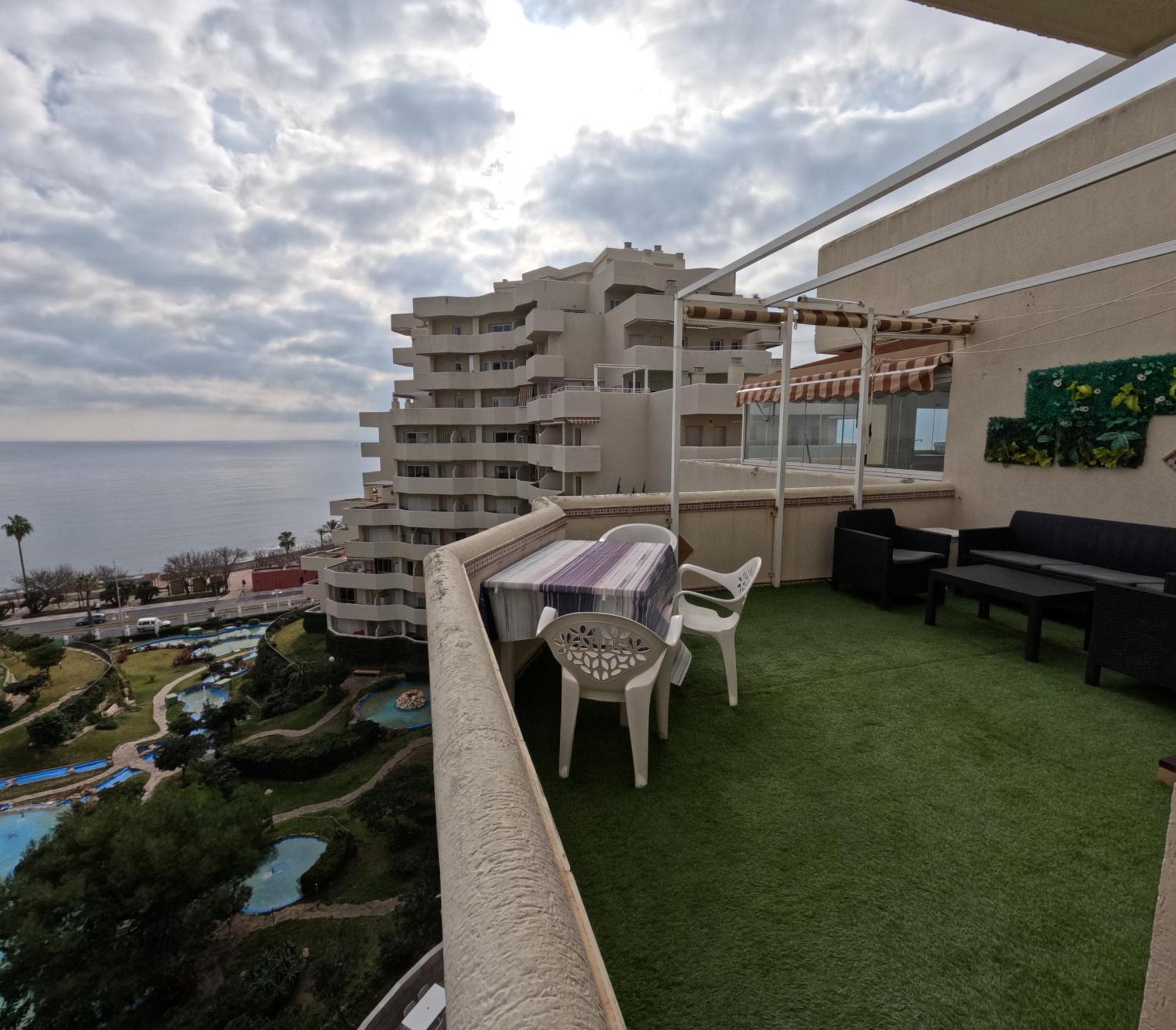 Benalbeach. Espectacular Terraza, Vistas Al Mar. Benalmadena Exterior photo